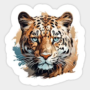 leopard Sticker